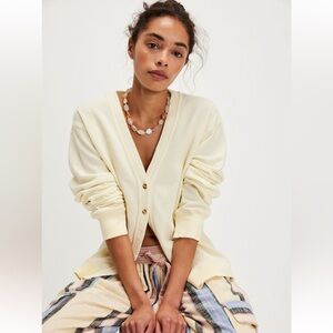 Free People Take it Easy cardigan